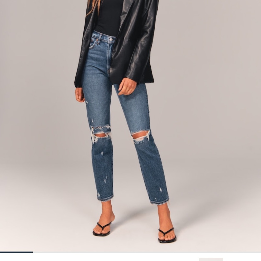 Abercrombie and Fitch Mom Jeans